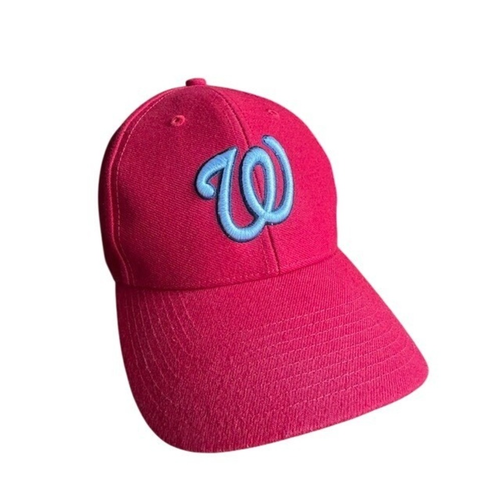 Twins Enterprise Washington Nationals MLB Hat Red Embroidered Adjustable Cap